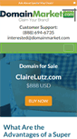Mobile Screenshot of clairelutz.com